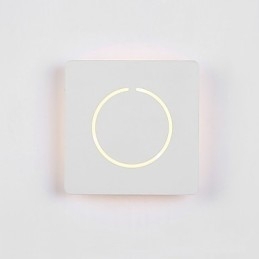 Pintura contemporânea moderna integrada para arandelas de parede com luz ambiente