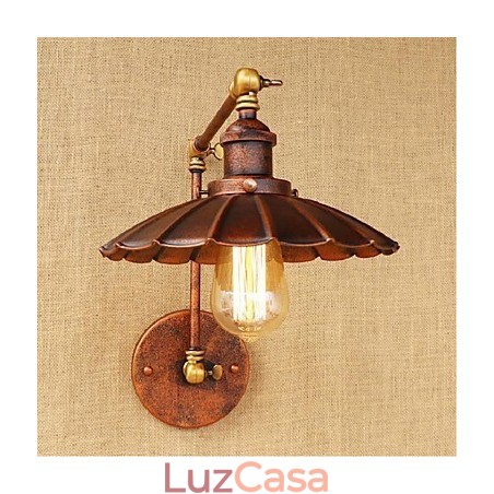 Braço longo Meio ferrugem Retro Criativo Nostalgic Retrátil Dobrável Arandelas de Parede Luz de Parede Braço longo Meio ferrugem Retro Criativo Nostalgic Retrátil Dobrável Arandelas de Parede Luz de Parede