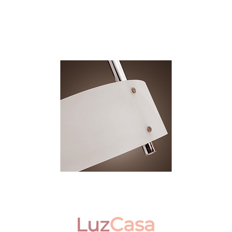 Lustre moderno e contemporâneo estilo mini metal cromado montagem embutida garagem