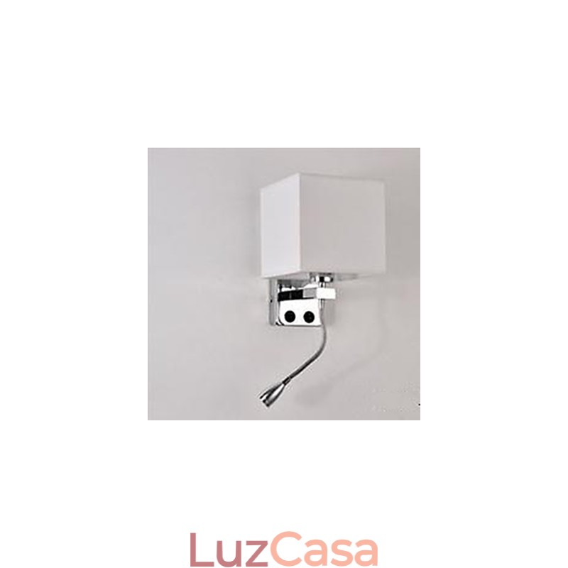 O moderno quarto de hotel lendo tecido criativo corredor varanda lâmpada de cabeceira