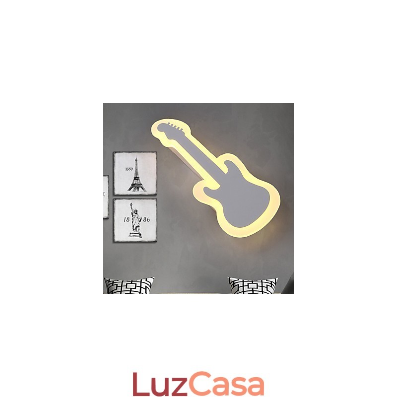 Luminárias de parede modernas Simplicidade Iluminação acrílica Sala de estar Corredor Quarto Quartos de hotel Lâmpada de cabeceira