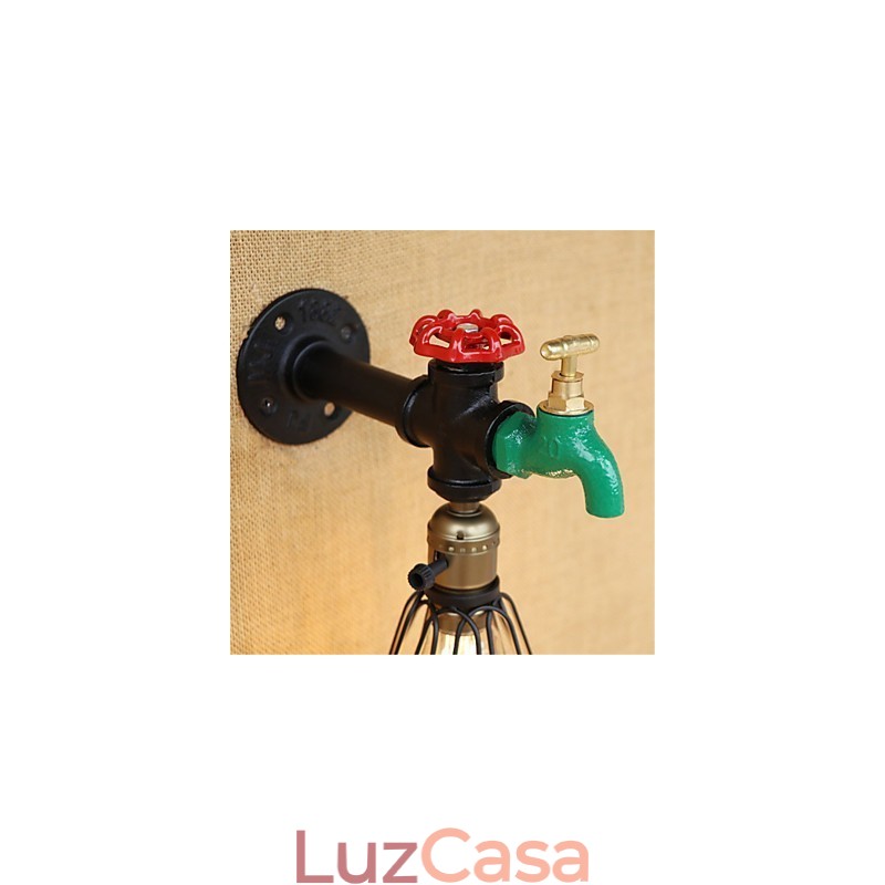 Recurso de pintura retrô country para arandelas de parede de luz ambiente estilo mini