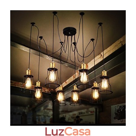 Designers do país pintando lustre de metal