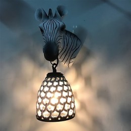 Materiais de resina Luzes de parede Sala de estar Restaurante Café decoração Arandelas de parede