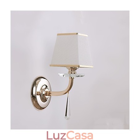 Recurso eletrogalvanizado contemporâneo moderno para arandelas de parede de luz ambiente de cristal Recurso eletrogalvanizado contemporâneo moderno para arandelas de parede de luz ambiente de cristal