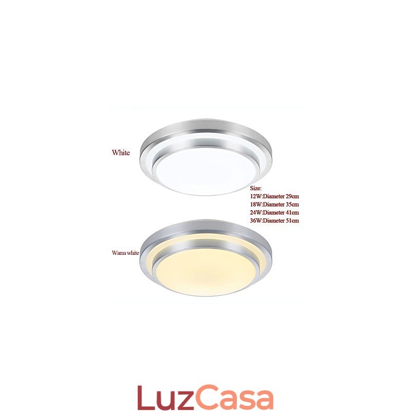 Luminárias embutidas The Light Round Simple Modern
