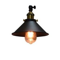 Luminária de parede Buzz Wall Iron Lâmpada de sabre de luz preta muda na parede