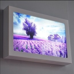 Pintura moderna contemporânea integrada, recurso de pintura contemporânea para arandelas de parede com luz ambiente