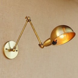 Recurso moderno contemporâneo retrô galvanizado para proteção ocular de braço oscilante, luz ambiente