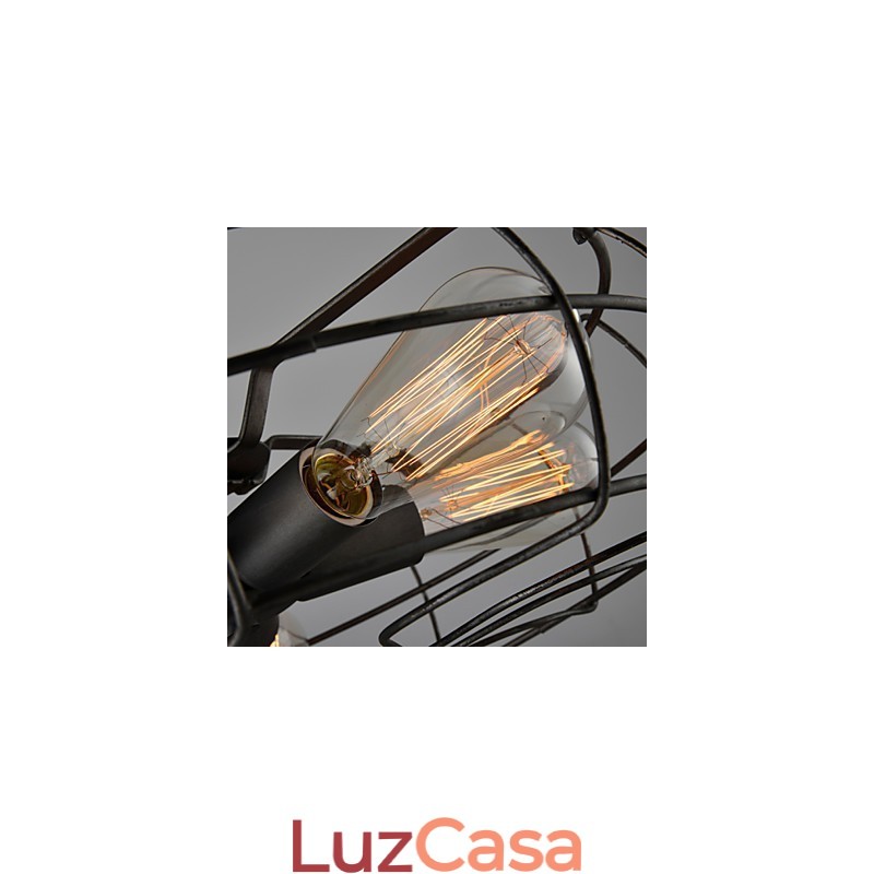 Lâmpada de designer industrial country americana Lâmpada personalizada Lâmpadas de teto de ventilador retrô europeu