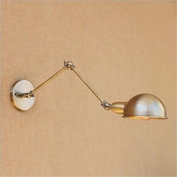 Recurso moderno contemporâneo retrô galvanizado para proteção ocular de braço oscilante, luz ambiente