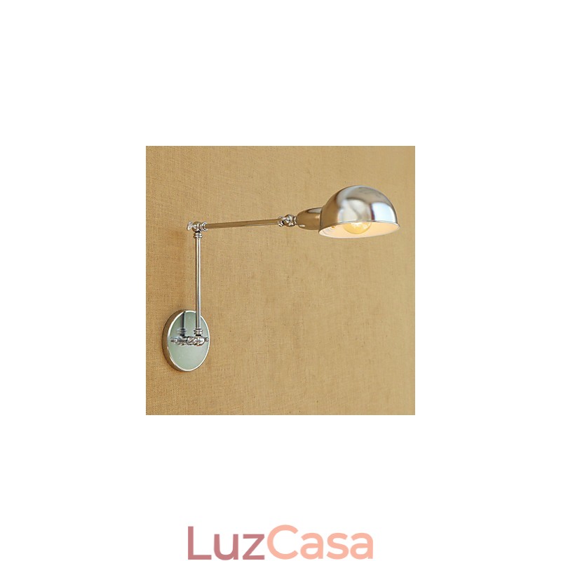 Recurso moderno contemporâneo retrô galvanizado para proteção ocular de braço oscilante, luz ambiente