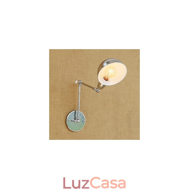 Recurso moderno contemporâneo retrô galvanizado para proteção ocular de braço oscilante, luz ambiente