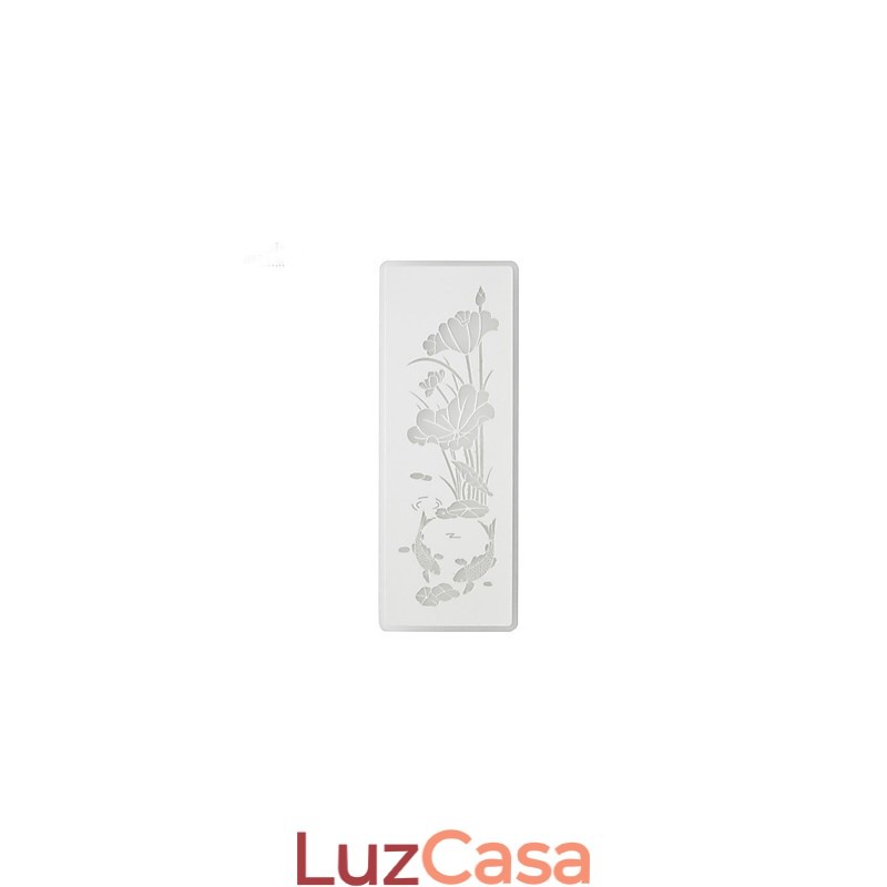 Pintura moderna contemporânea integrada, recurso de pintura contemporânea para arandelas de parede com luz ambiente