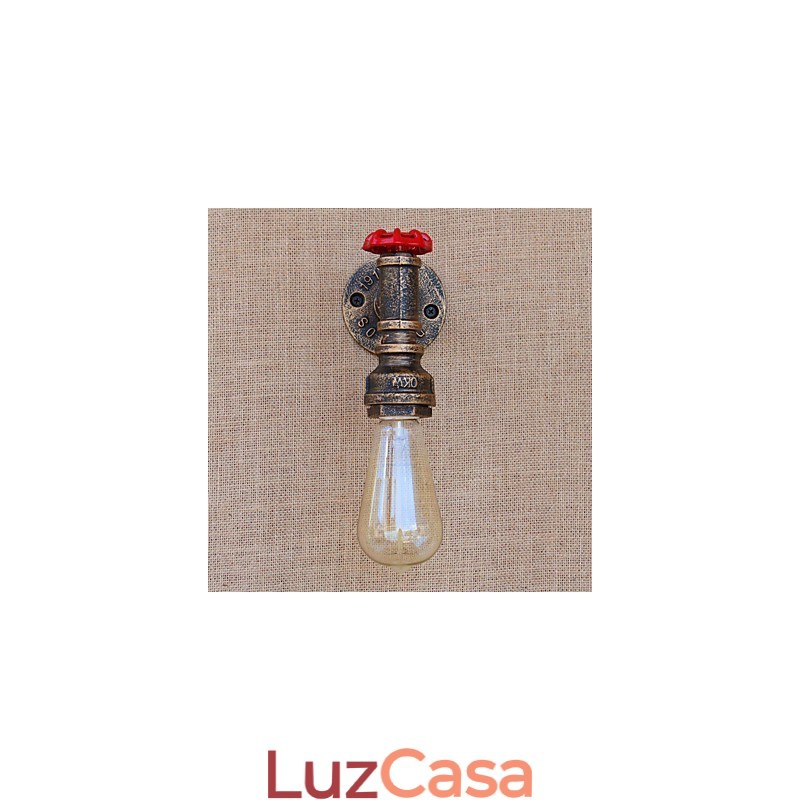 Recurso de pintura retrô country para arandelas de parede de luz ambiente estilo mini