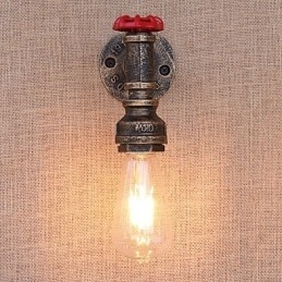 Recurso de pintura retrô country para arandelas de parede de luz ambiente estilo mini
