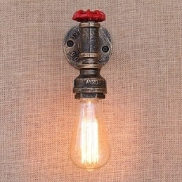 Recurso de pintura retrô country para arandelas de parede de luz ambiente estilo mini
