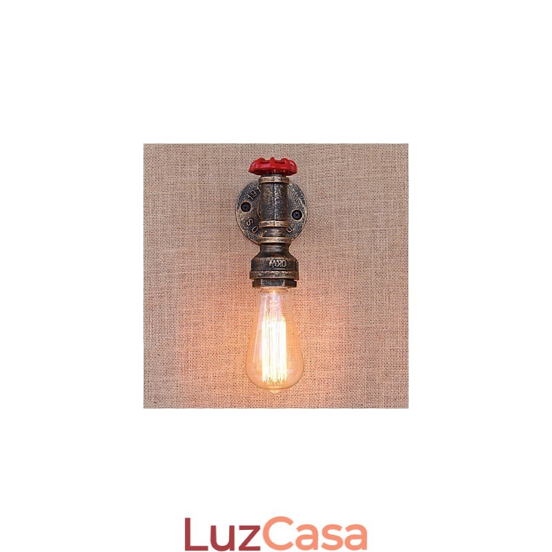 Recurso de pintura retrô country para arandelas de parede de luz ambiente estilo mini