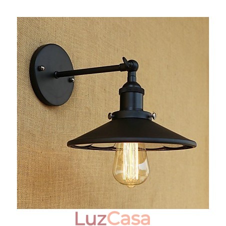 Recurso de pintura retrô country para arandelas de parede de luz ambiente estilo mini