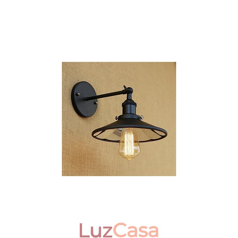 Recurso de pintura retrô country para arandelas de parede de luz ambiente estilo mini