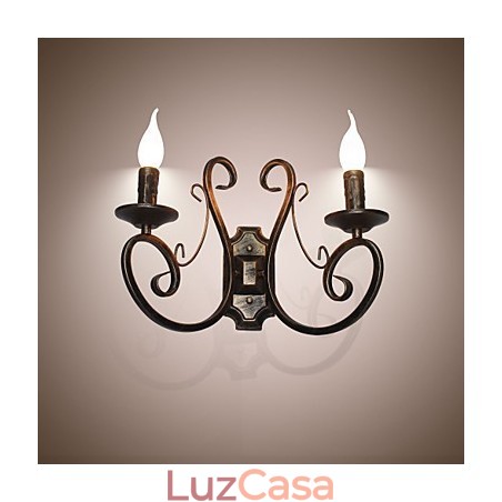 Novo sótão retrô estilo americano luminária de parede retrô lâmpada de quarto luminária de parede lâmpada de vela Novo sótão retrô estilo americano luminária de parede retrô lâmpada de quarto luminária de parede lâmpada de vela