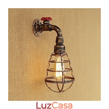 Recurso de pintura retrô country para arandelas de parede de luz ambiente estilo mini Recurso de pintura retrô country para arandelas de parede de luz ambiente estilo mini