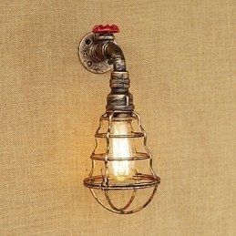 Recurso de pintura retrô country para arandelas de parede de luz ambiente estilo mini