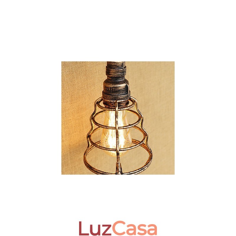 Recurso de pintura retrô country para arandelas de parede de luz ambiente estilo mini