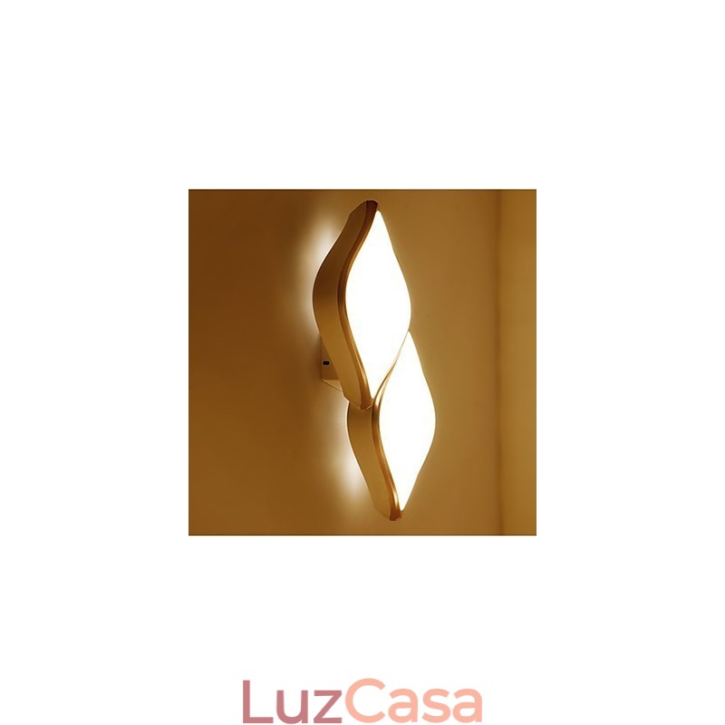 Pintura moderna contemporânea integrada, recurso de pintura contemporânea para arandelas de parede com luz ambiente, luminária de parede