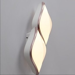 Pintura moderna contemporânea integrada, recurso de pintura contemporânea para arandelas de parede com luz ambiente, luminária de parede