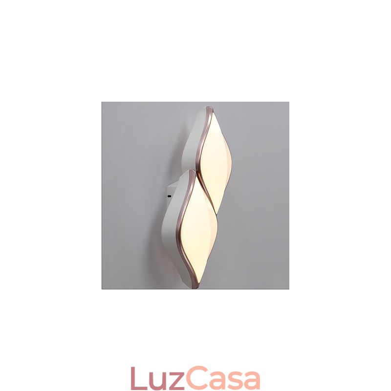 Pintura moderna contemporânea integrada, recurso de pintura contemporânea para arandelas de parede com luz ambiente, luminária de parede