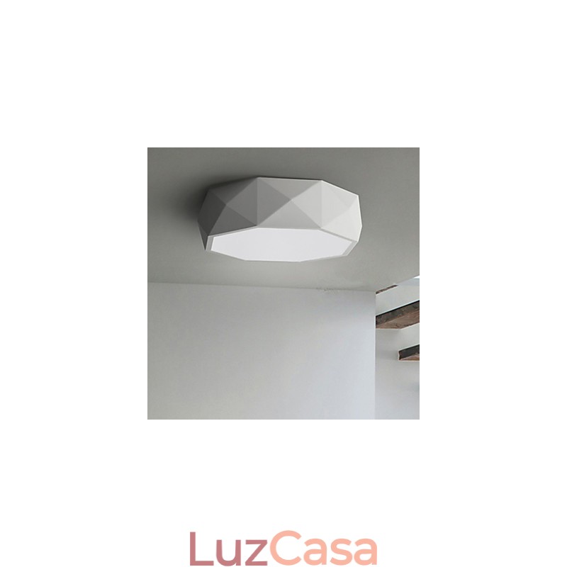 Luminárias de teto geométricas Luz branca Concisa Moderna