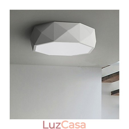 Luminárias de teto geométricas Luz branca Concisa Moderna Luminárias de teto geométricas Luz branca Concisa Moderna