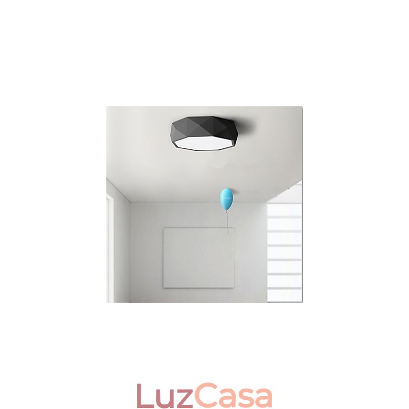 Luminárias de teto geométricas Luz branca Concisa Moderna