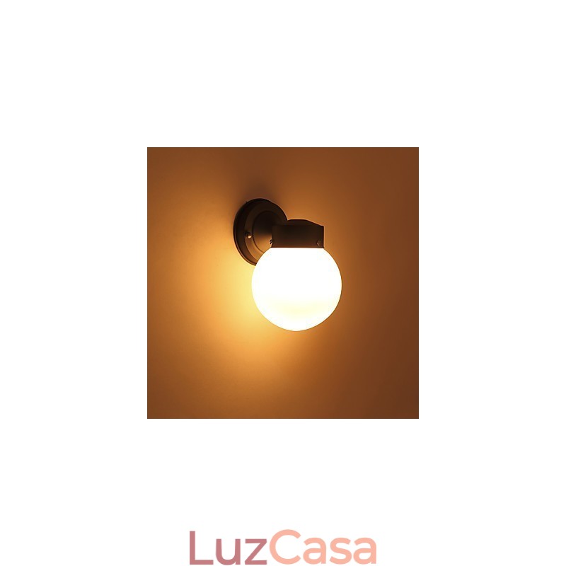Acabamento em óxido preto contemporâneo moderno para arandelas de parede estilo mini com luz ambiente