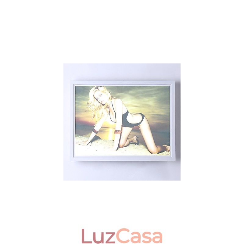 Pintura moderna contemporânea integrada, recurso de pintura contemporânea para arandelas de parede com luz ambiente
