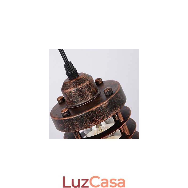 Luminária de parede de ferro retrô industrial personalidade criativa luminária de parede com polia elevatória