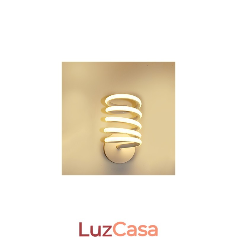 Luminária de parede de alumínio moderna e minimalista para quarto, corredor, lâmpada de cabeceira, lâmpada criativa