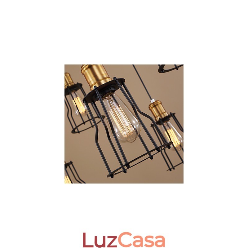 Designers do país pintando lustre de metal