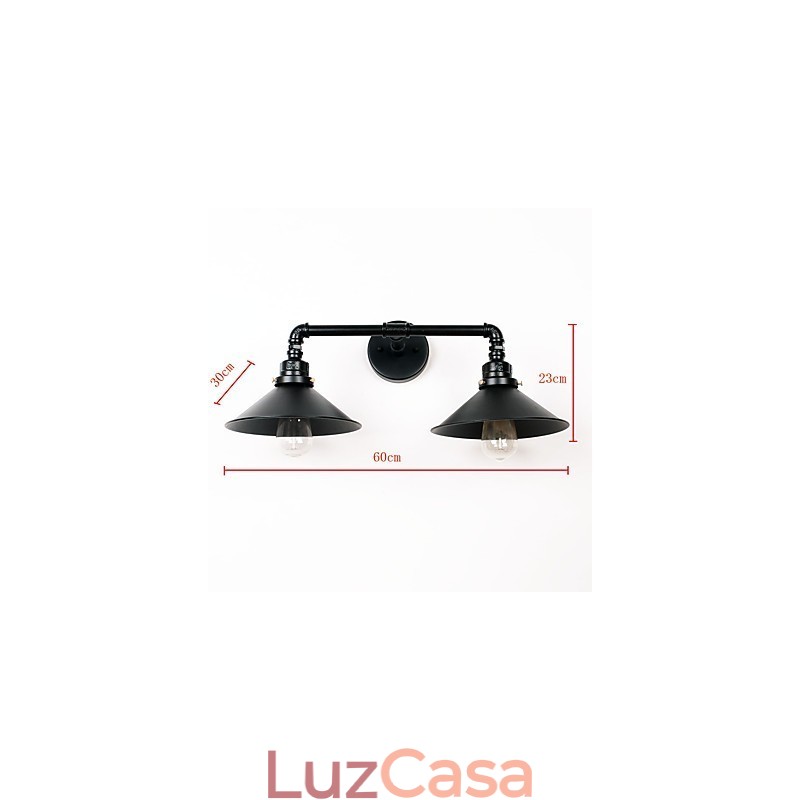 Pintura rústica moderna contemporânea country retrô para arandelas de parede estilo mini downlight