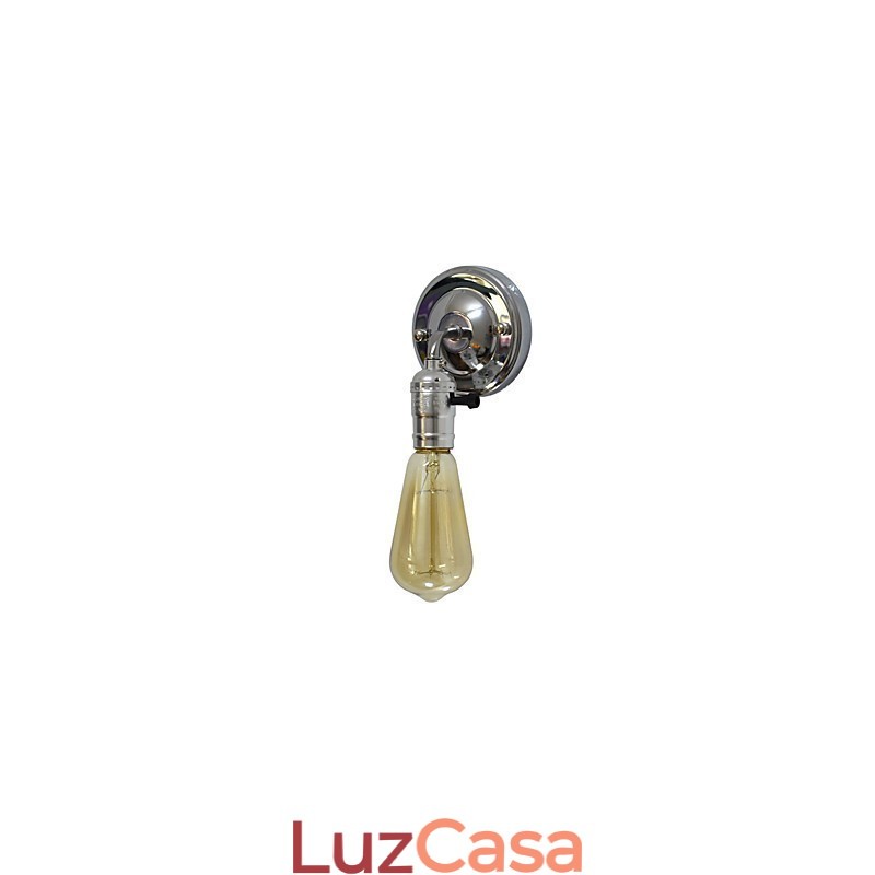 Luminária de parede Arandelas de parede Luminária de parede de ferro Lâmpada de parede sabre de luz preta muda na parede