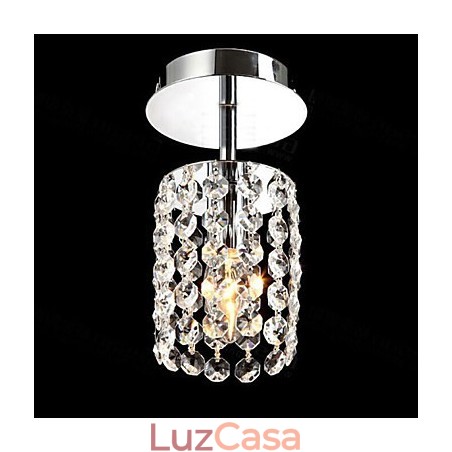 Mini luminária de teto de cristal Mini luminária de teto de cristal