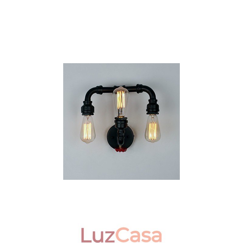 Pintura rústica moderna contemporânea country retrô para arandelas de parede estilo mini uplight
