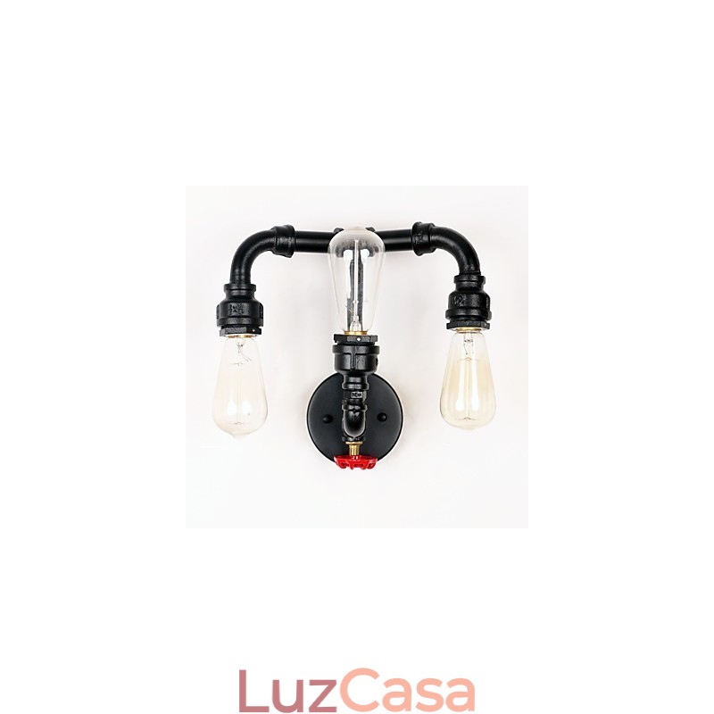 Pintura rústica moderna contemporânea country retrô para arandelas de parede estilo mini uplight