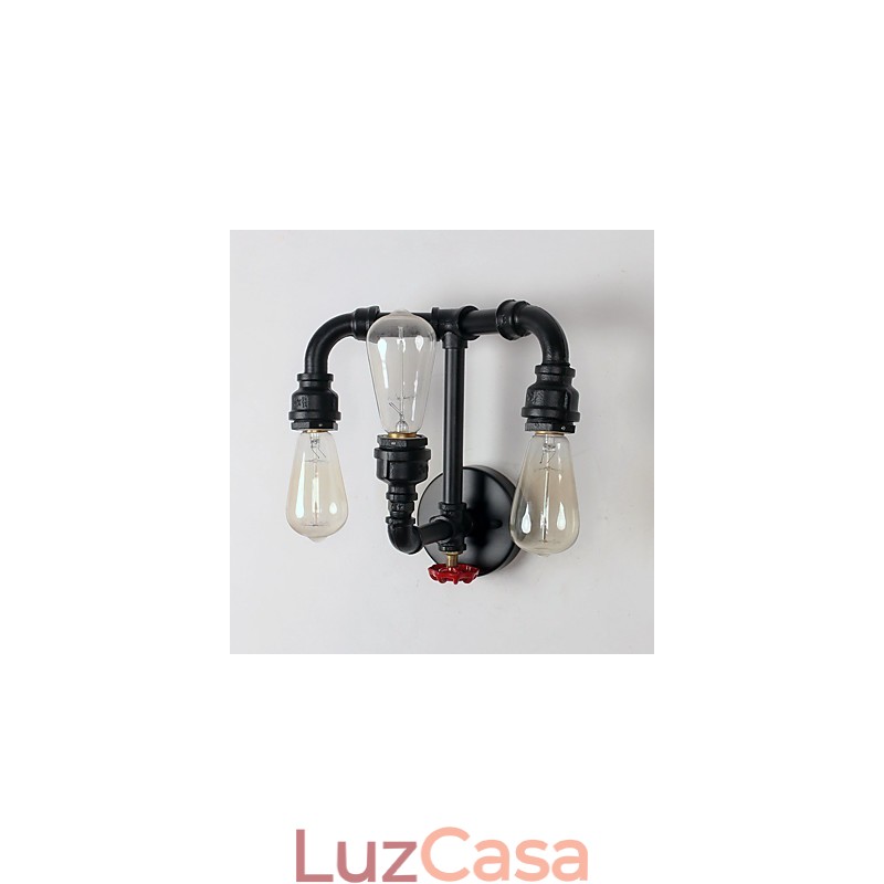 Pintura rústica moderna contemporânea country retrô para arandelas de parede estilo mini uplight