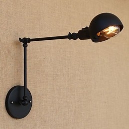 Luminária de parede com braço oscilante, luminária de parede com braço oscilante