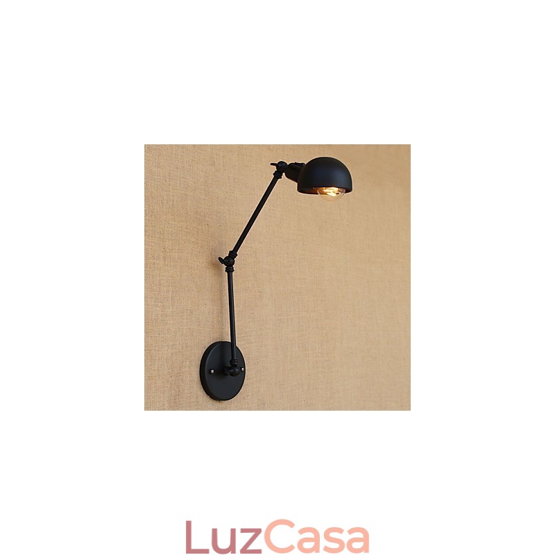 Luminária de parede com braço oscilante, luminária de parede com braço oscilante