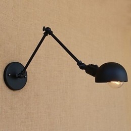 Luminária de parede com braço oscilante, luminária de parede com braço oscilante