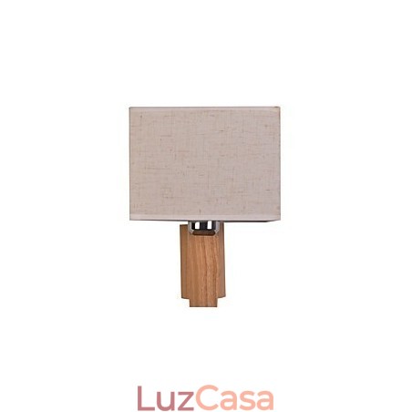Luminária de parede simples, abajur de mesa de cabeceira com abajur de tecido e madeira maciça para quarto, cômoda, sala de estar, quarto de bebê Luminária de parede simples, abajur de mesa de cabeceira com abajur de tecido e madeira maciça para quarto, cômoda, sala de estar, quarto de bebê