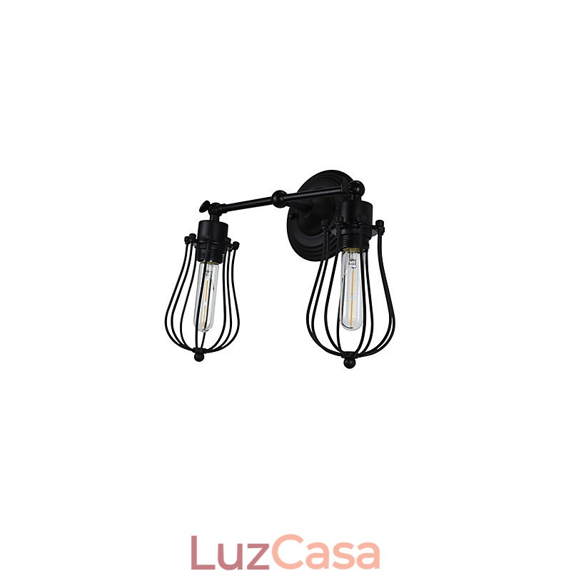 Pintura rústica de chalé para luminárias de parede com luz ambiente Luminária de parede